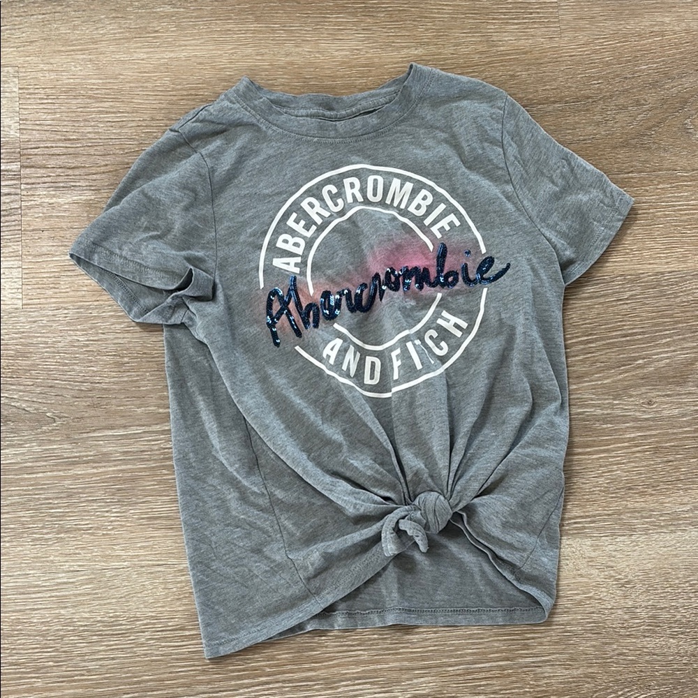 Abercrombie & Fitch Gray Short Sleeve Tee Casual Comfort
